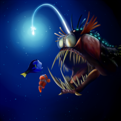 نرهای گمشده آنجلرفیش ! (Anglerfish)