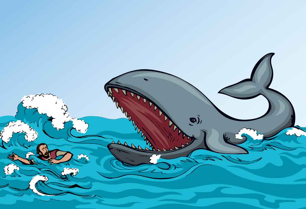 What happens if a human is swallowed by a whale?
